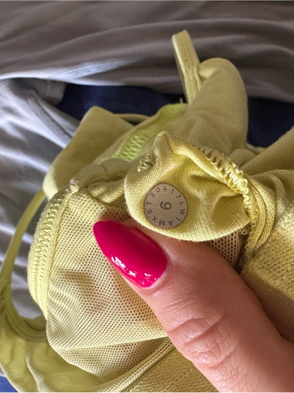 lululemon athletica Lime Green Racerback Camisole Top - Picture 3 of 3